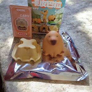 Flocked Tan Capybara Figurine Confirmed